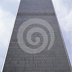 Twin towers of the World Trade Center in N.Y