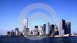 World Trade Center NY skyline1999