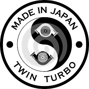 Twin Turbo - Made In Japan - Yin Yang Racing Car Tuner