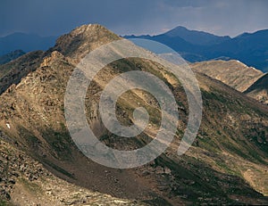 Twining Peak in the Mount Massive Wilderness, Sawatch Range, Colorado