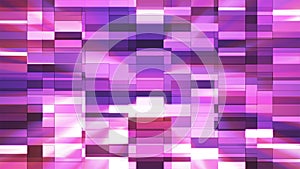 Twinkling Horizontal Small Squared Hi-Tech Bars, Pink, Abstract, Loopable, 4K