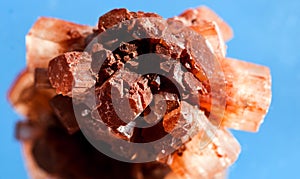 Twinned Aragonite carbonate mineral wild jewels.