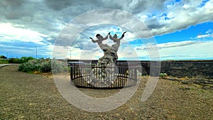 The Twins Statue in Twin Falls, Idaho !