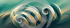 Twirl design abstract painting swirl pattern curve