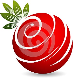 Twirl fruit logo