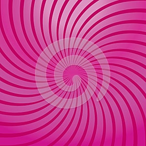 Twirl pink abstract