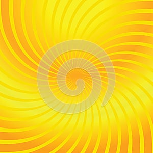 Twirl yellow abstract