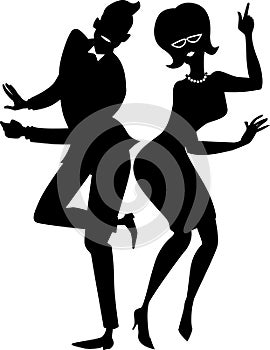 The twist couple silhouette