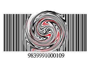 Twisted bar code