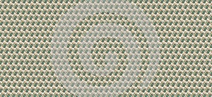 Twisted dollars on a white background