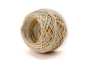 Twisted hemp cord reel