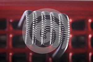 Twisted multi Strand vaping coils example.