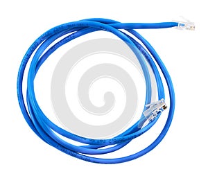 Twisted pair network cable isolated