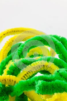 Twisted pipe cleaners