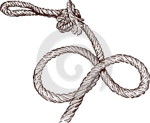 Twisted rope