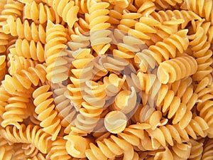 Twisted Spiral Noodle Pasta Rotini photo