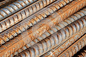 Twisted steel construction materials