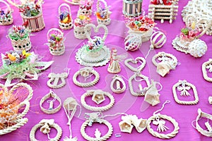 Twisted straw crafts