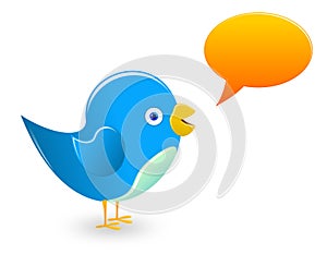 Twitter bird vector