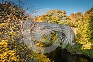 Twizel Bridge spans River Till