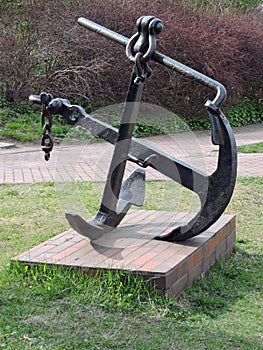 Two anchor