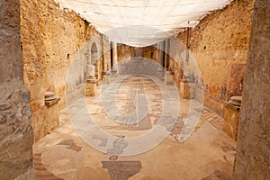 Two-apse room, of the Villa Romana del Casale, Piazza Armerina