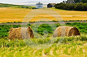 Two Bales of Straw