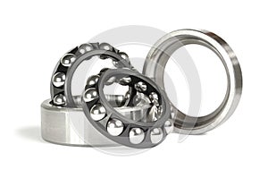 Two ball bearings