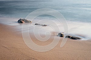 TWO rocks ON THE BEACH