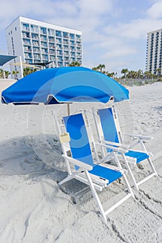 Two beach chairs for rent