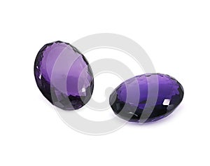 Two beautiful amethysts