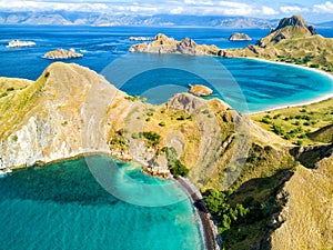 Two Beautiful Bays in Pulau Padar