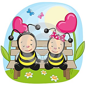 Two bees