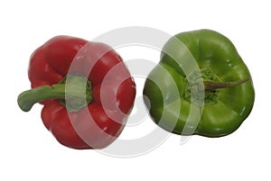 Two bell peppers