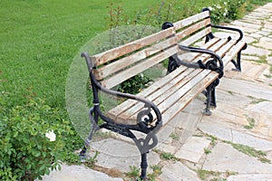 Two benches photo