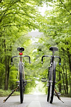 Two bicycles