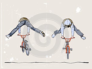Dvě cyklisté 
