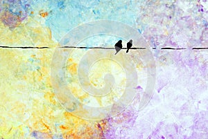 Two Birds On A Wire