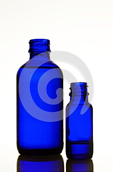 Two Blue Bottles