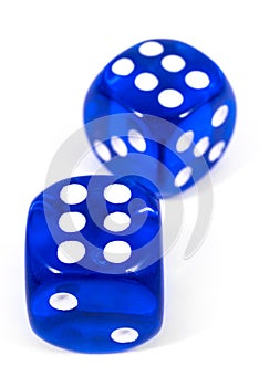Two Blue Dice