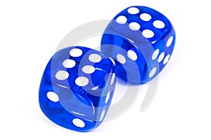 Two Blue Dice