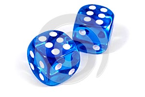 Two Blue Dice