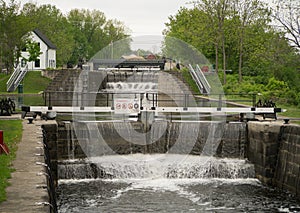 Two Boat Locks on Rideau Canal