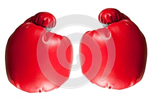 Two boxing gloves