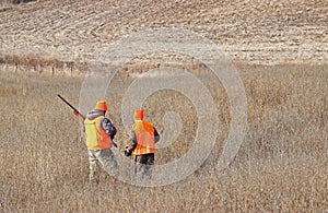 Two Boys Hunting