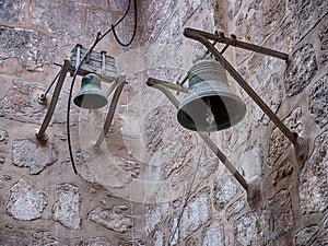 Two Bronze Bells In Jerusalem