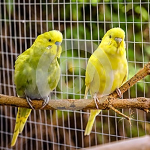 Two Budgies