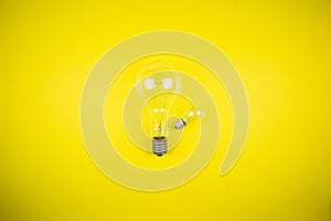 Two bulbs - large and small