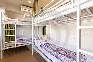 Two Bunk bed and mattress in guest house