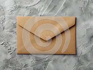Burnt Edge Envelopes on Textured Grey Surface